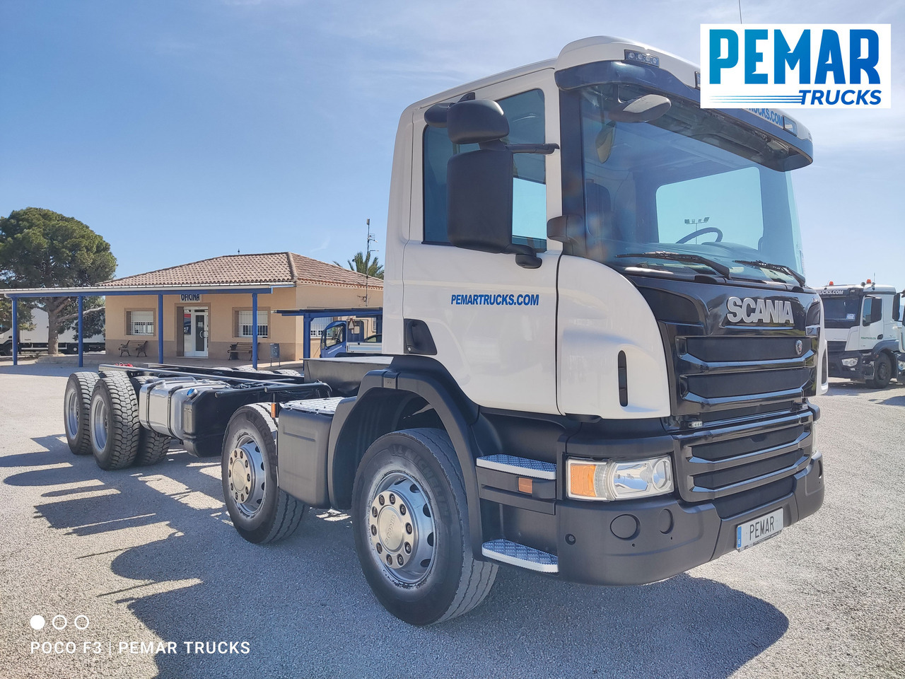 SCANIA P 410 8X4 CHASIS EURO 6 - الشاسيه شاحنة: صور 3 SCANIA P 410 8X4 CHASIS EURO 6 - الشاسيه شاحنة: صور 3
