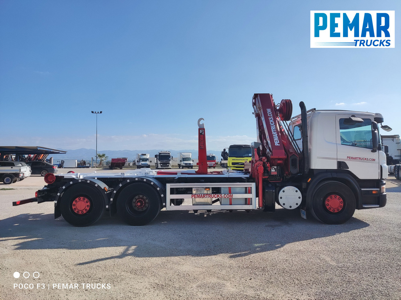 SCANIA P 420 GRUA GANCHO MULTILIFT 6X2 - شاحنة كرين: صور 5 SCANIA P 420 GRUA GANCHO MULTILIFT 6X2 - شاحنة كرين: صور 5