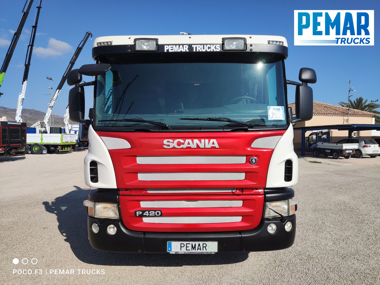 SCANIA P 420 GRUA GANCHO MULTILIFT 6X2 - شاحنة كرين: صور 3 SCANIA P 420 GRUA GANCHO MULTILIFT 6X2 - شاحنة كرين: صور 3