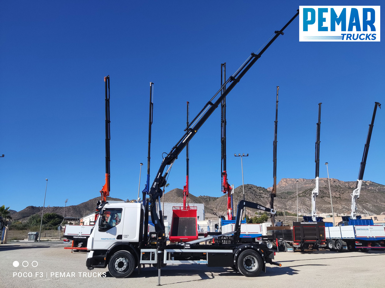 VOLVO FE 280 GRUA MULTILIFT 18T EURO 6 - قلابات, شاحنة كرين: صور 5 VOLVO FE 280 GRUA MULTILIFT 18T EURO 6 - قلابات, شاحنة كرين: صور 5