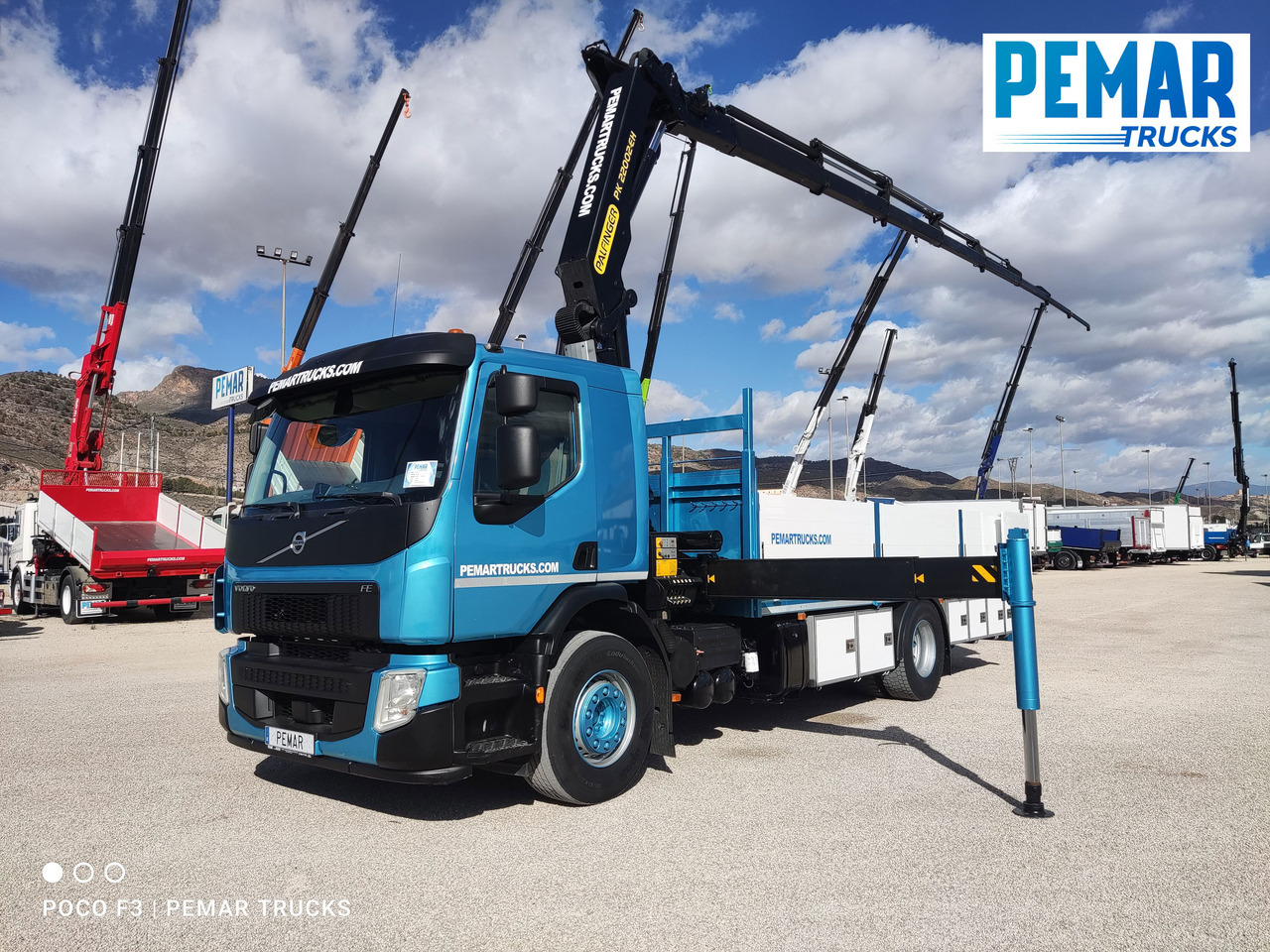VOLVO FE 320 GRUA CAJA FIJA - شاحنة كرين: صور 1 VOLVO FE 320 GRUA CAJA FIJA - شاحنة كرين: صور 1