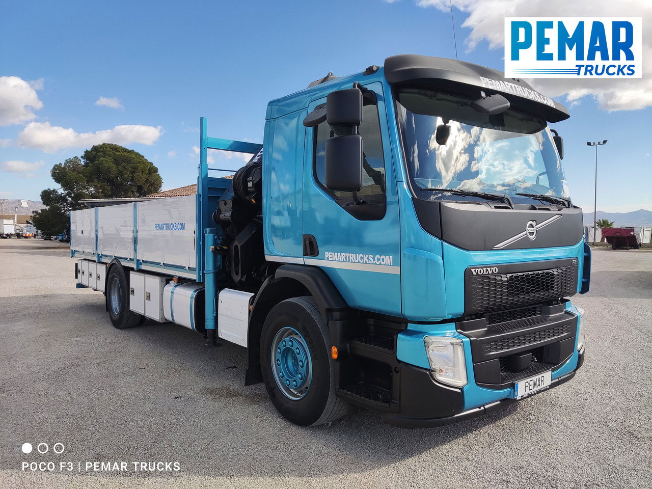 VOLVO FE 320 GRUA CAJA FIJA - شاحنة كرين: صور 4 VOLVO FE 320 GRUA CAJA FIJA - شاحنة كرين: صور 4