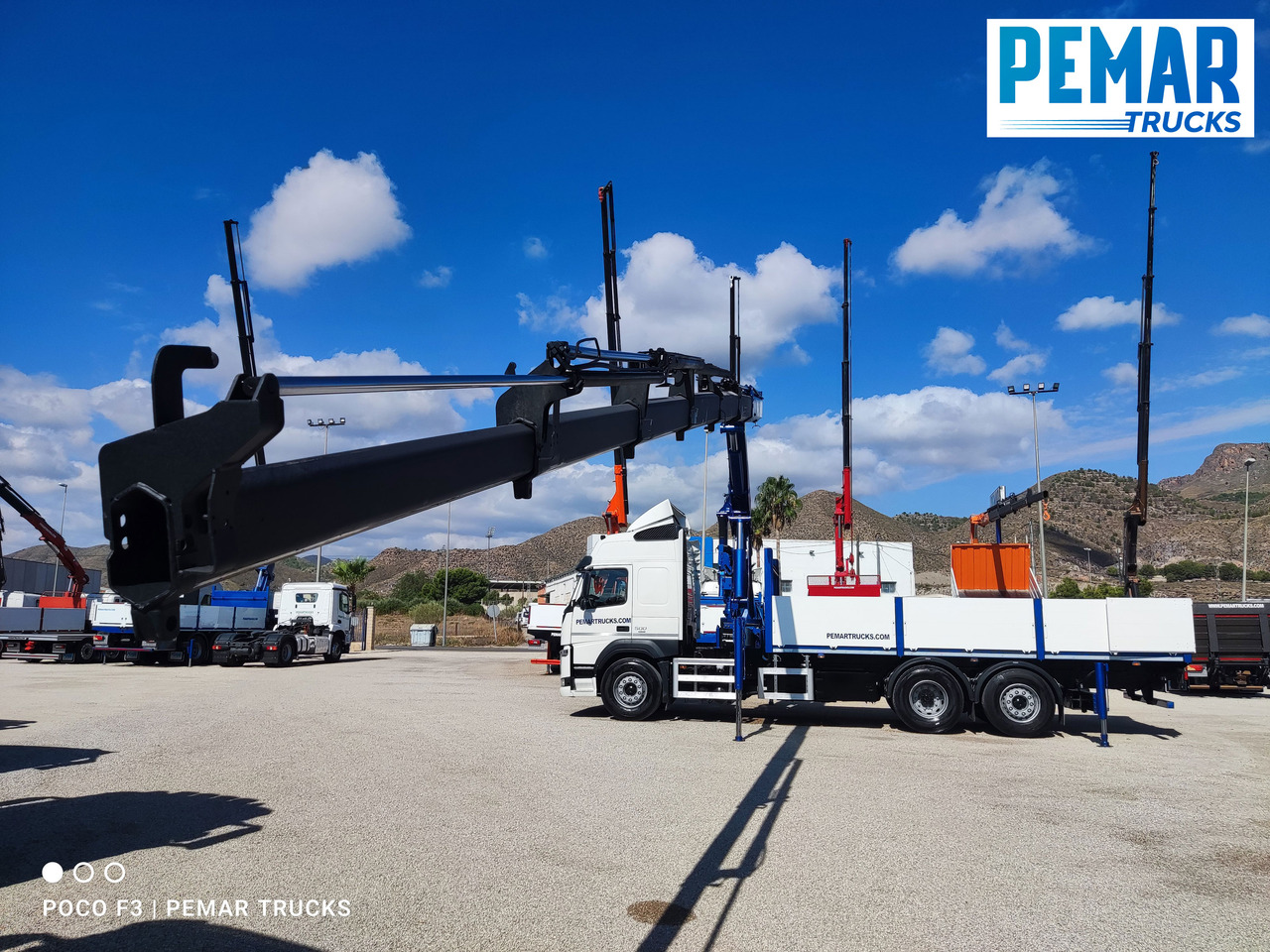 شاحنة كرين VOLVO FM 500 6X2 GRUA CAJA FIJA: صور 9 شاحنة كرين VOLVO FM 500 6X2 GRUA CAJA FIJA: صور 9