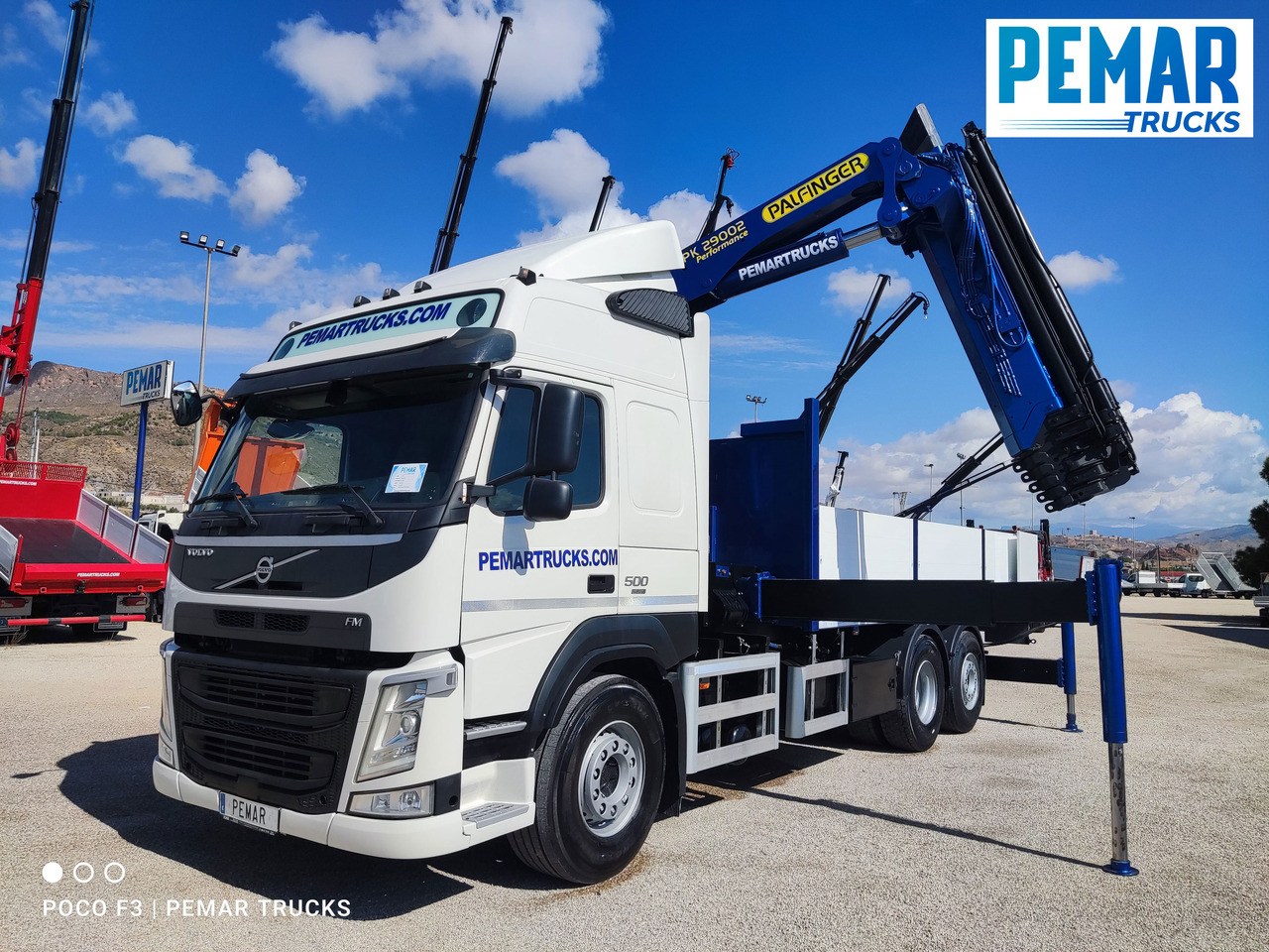 شاحنة كرين VOLVO FM 500 6X2 GRUA CAJA FIJA: صور 10 شاحنة كرين VOLVO FM 500 6X2 GRUA CAJA FIJA: صور 10