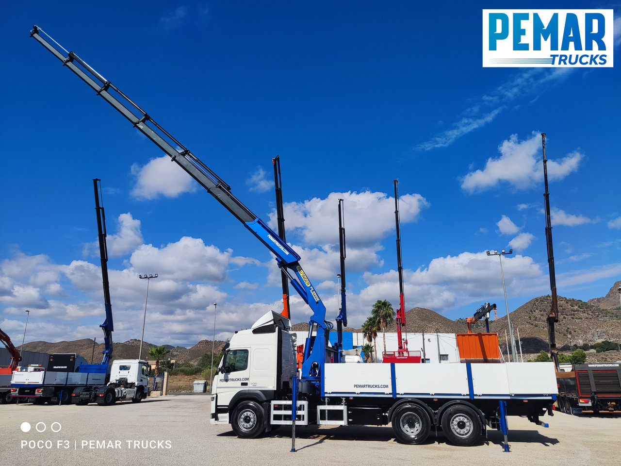 شاحنة كرين VOLVO FM 500 6X2 GRUA CAJA FIJA: صور 6 شاحنة كرين VOLVO FM 500 6X2 GRUA CAJA FIJA: صور 6