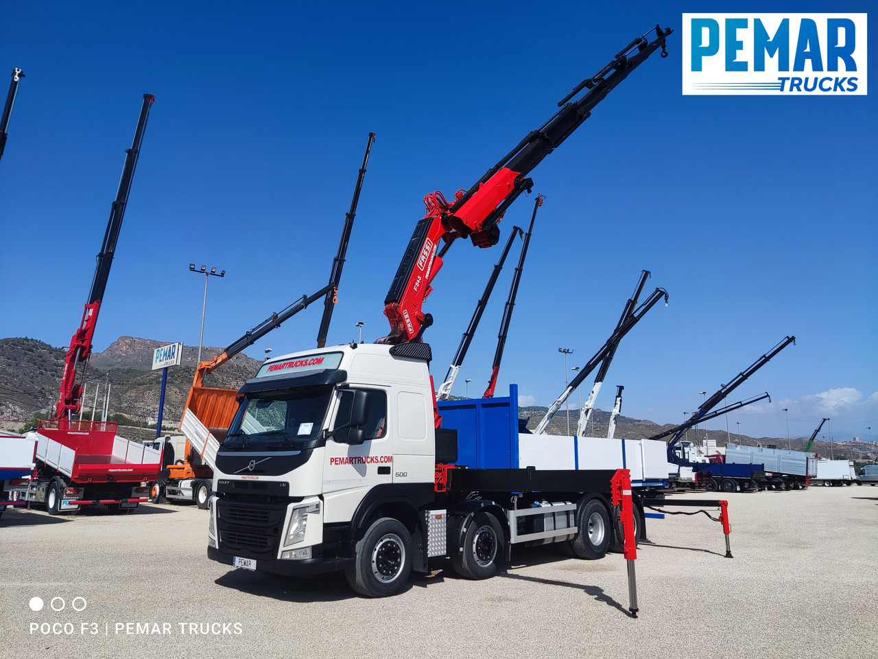 VOLVO FM 500 8X2 GRUA CAJA FIJA 32T - شاحنة كرين: صور 5 VOLVO FM 500 8X2 GRUA CAJA FIJA 32T - شاحنة كرين: صور 5