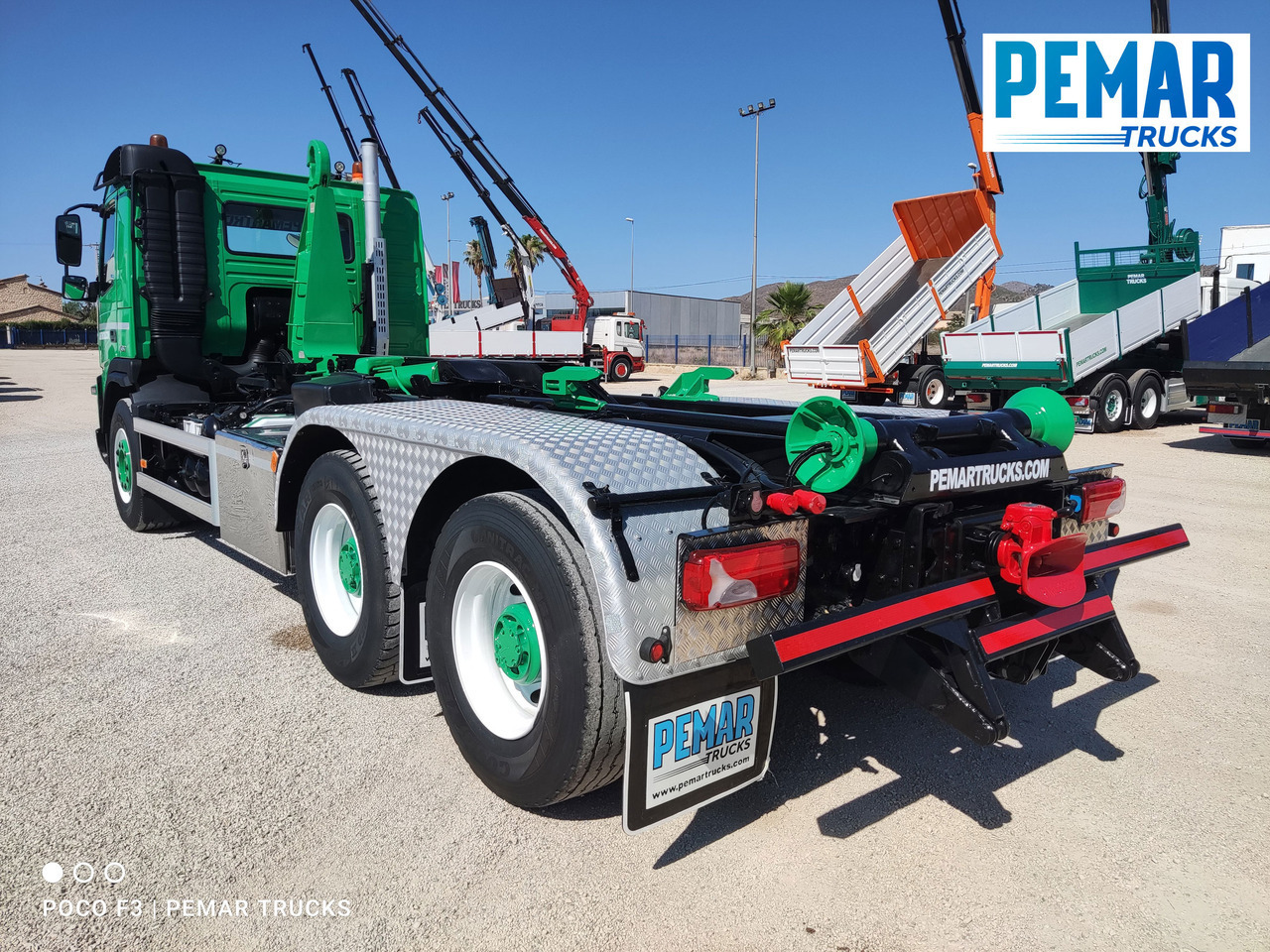 شاحنة ذات الخطاف VOLVO FMX 460 6X4 MULTILIFT 21T EURO 5: صور 8