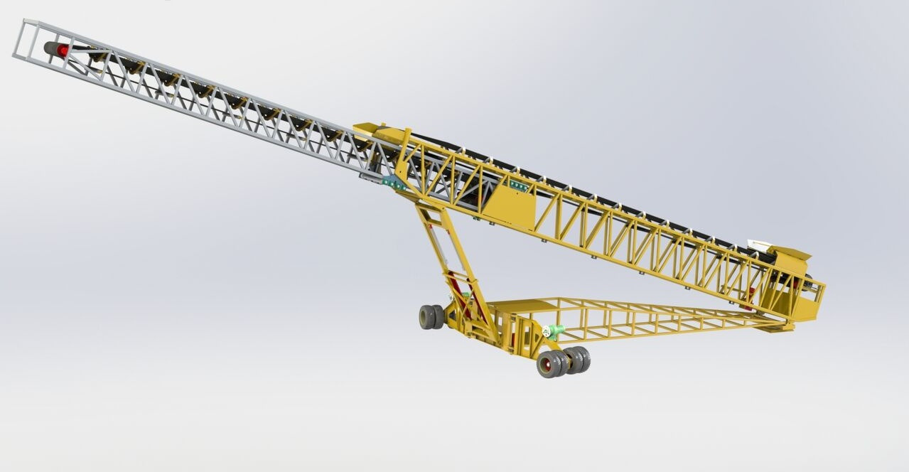 Kinglink New Belt Conveyor | Telescopic Radial Stacker - سيور ناقلة: صور 4 Kinglink New Belt Conveyor | Telescopic Radial Stacker - سيور ناقلة: صور 4