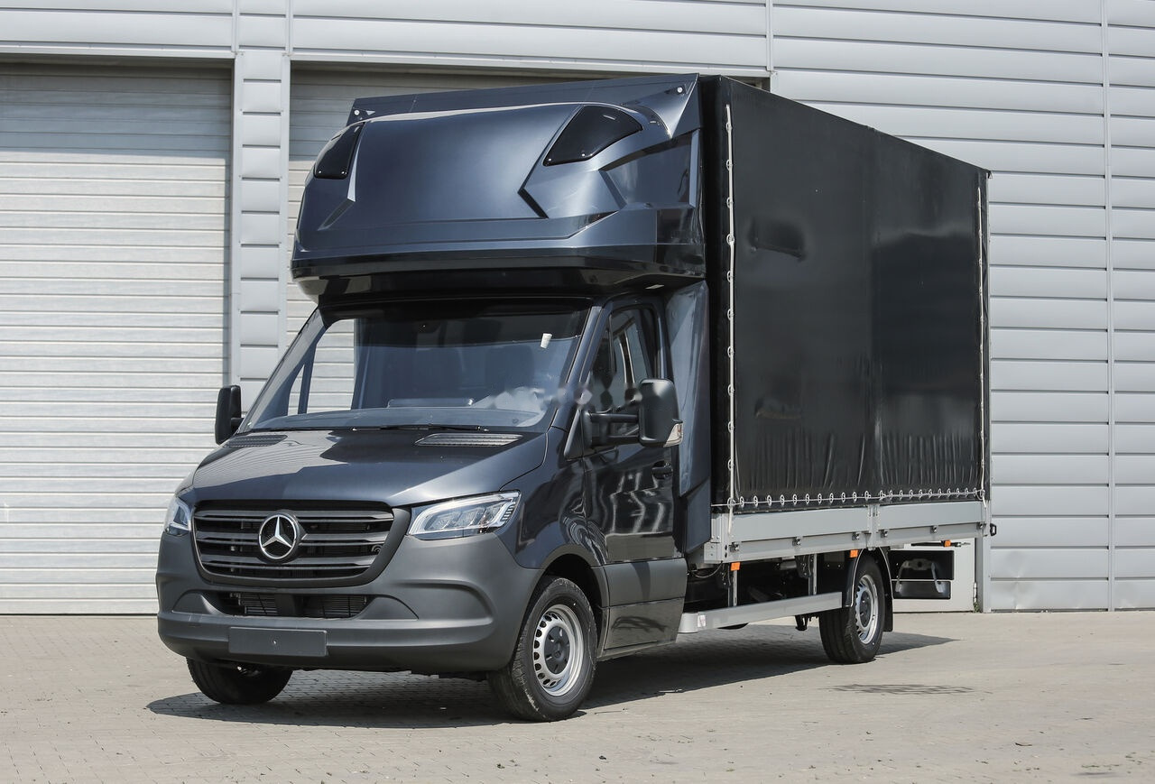 Mercedes-Benz Sprinter 319 - الشاحنات الصغيرة ستائر: صور 1 Mercedes-Benz Sprinter 319 - الشاحنات الصغيرة ستائر: صور 1