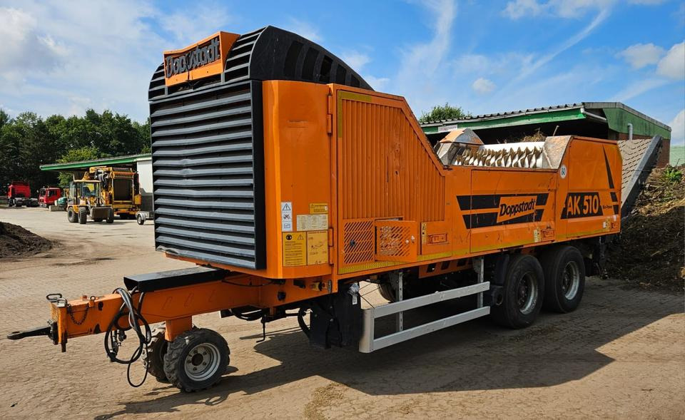 آلة تمزيق صناعية Doppstadt Ak 510 Bj 2014 mit nur 5.250 BH: صور 8