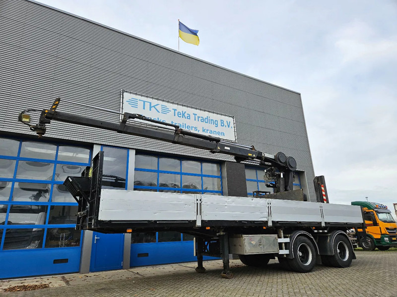 Floor Flo-17-20k1 HIAB R165 F3 Kooiaap Apk 2026 - نصف مقطورة مسطحة: صور 1 Floor Flo-17-20k1 HIAB R165 F3 Kooiaap Apk 2026 - نصف مقطورة مسطحة: صور 1