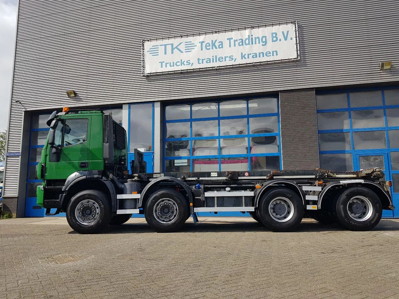 Iveco Stralis 450 8x4 Steel Nieuwe Apk/TÜV 430.000 km kettingsyst 30 t - شاحنات الحاويات / جسم علوي قابل للتغيير شاحنة: صور 3 Iveco Stralis 450 8x4 Steel Nieuwe Apk/TÜV 430.000 km kettingsyst 30 t - شاحنات الحاويات / جسم علوي قابل للتغيير شاحنة: صور 3