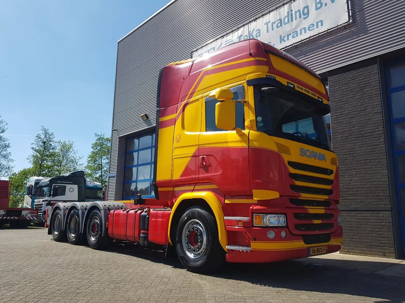 Scania R450 8x2 Topline ADR EX/II, EX/III, FL en AT SCR only - شاحنات الحاويات / جسم علوي قابل للتغيير شاحنة: صور 5 Scania R450 8x2 Topline ADR EX/II, EX/III, FL en AT SCR only - شاحنات الحاويات / جسم علوي قابل للتغيير شاحنة: صور 5