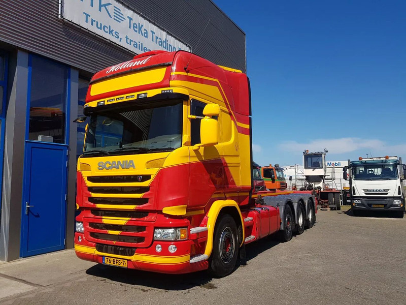 Scania R450 8x2 Topline ADR EX/II, EX/III, FL en AT SCR only - شاحنات الحاويات / جسم علوي قابل للتغيير شاحنة: صور 1 Scania R450 8x2 Topline ADR EX/II, EX/III, FL en AT SCR only - شاحنات الحاويات / جسم علوي قابل للتغيير شاحنة: صور 1