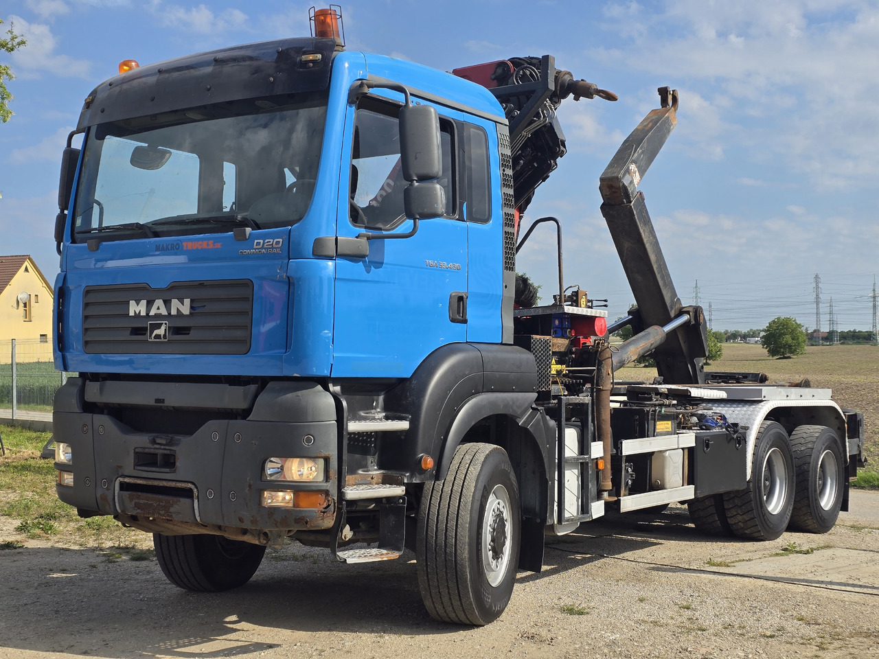 MAN TGA 33.430 6X6 / HMF 1823 K3+REM.CON./ HOOK SYSTEM - شاحنة ذات الخطاف, شاحنة كرين: صور 4 MAN TGA 33.430 6X6 / HMF 1823 K3+REM.CON./ HOOK SYSTEM - شاحنة ذات الخطاف, شاحنة كرين: صور 4