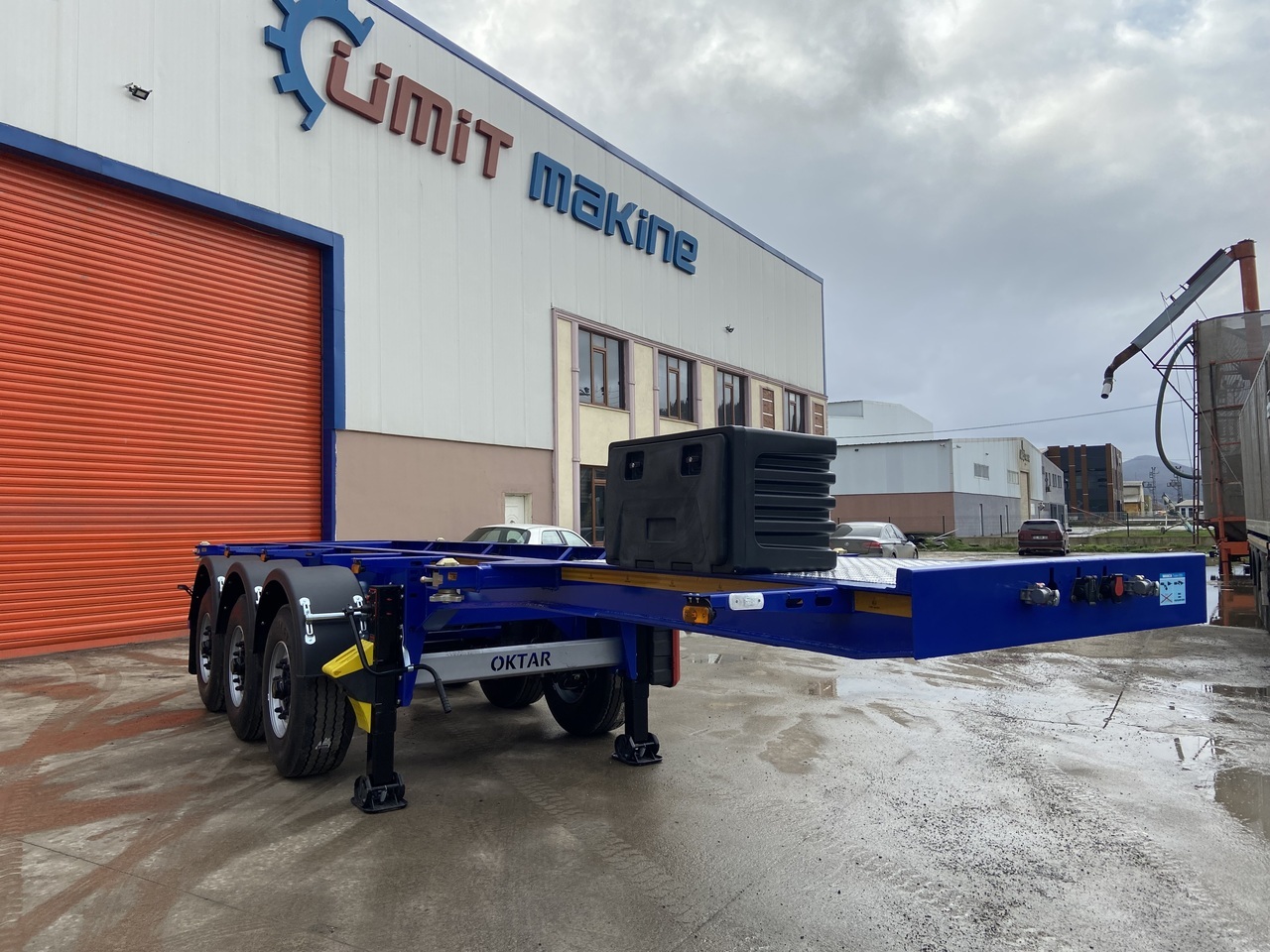 OKTAR ADR CONTAINER TRAILER 20 FEET 2025 - شاحنات الحاويات / جسم علوي قابل للتغيير نصف مقطورة: صور 1 OKTAR ADR CONTAINER TRAILER 20 FEET 2025 - شاحنات الحاويات / جسم علوي قابل للتغيير نصف مقطورة: صور 1