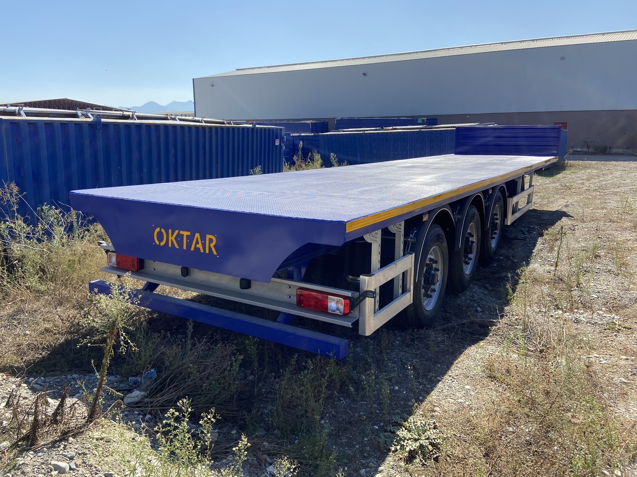 OKTAR PLATFORM -SEMI TRAILER 2023 2023 - نصف مقطورة مسطحة: صور 2 OKTAR PLATFORM -SEMI TRAILER 2023 2023 - نصف مقطورة مسطحة: صور 2