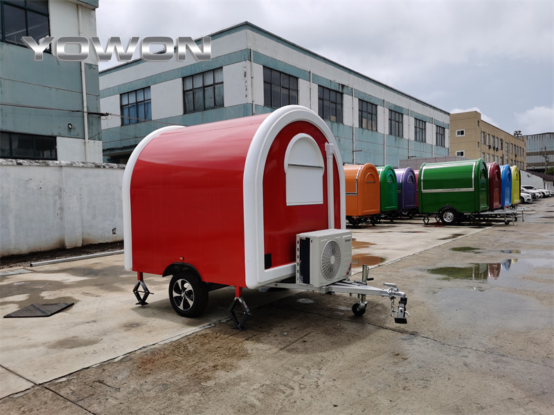 YOWON Fully customized food vending cart mobile street fast food trailer - عربة الطعام: صور 3 YOWON Fully customized food vending cart mobile street fast food trailer - عربة الطعام: صور 3