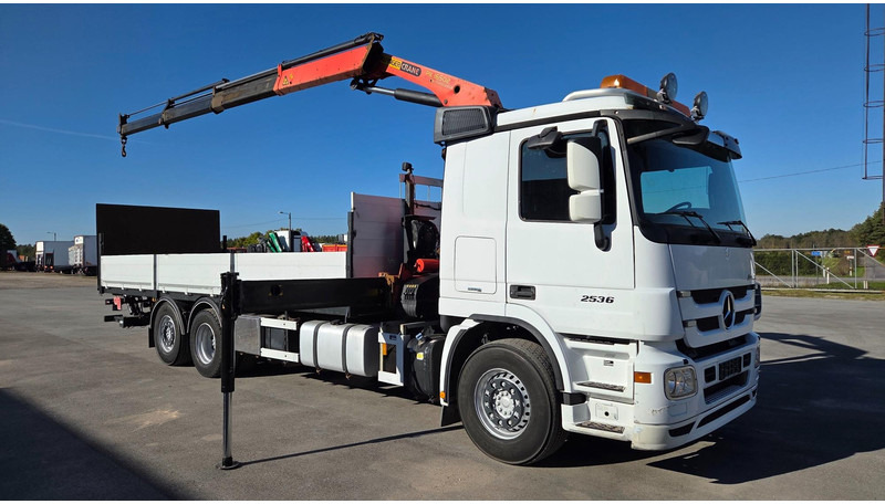 Mercedes-Benz Actros 2536 6X2 Palfinger PK16502 - شاحنات مسطحة, شاحنة كرين: صور 2 Mercedes-Benz Actros 2536 6X2 Palfinger PK16502 - شاحنات مسطحة, شاحنة كرين: صور 2