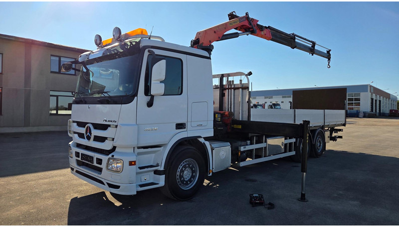 Mercedes-Benz Actros 2536 6X2 Palfinger PK16502 - شاحنات مسطحة, شاحنة كرين: صور 1 Mercedes-Benz Actros 2536 6X2 Palfinger PK16502 - شاحنات مسطحة, شاحنة كرين: صور 1