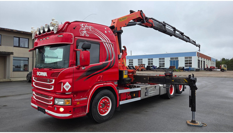 Scania P400 6X2*4 Palfinger PK26002 - شاحنة ذات الخطاف, شاحنة كرين: صور 1 Scania P400 6X2*4 Palfinger PK26002 - شاحنة ذات الخطاف, شاحنة كرين: صور 1