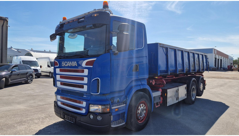 Scania R340 6X2*4 + Container - شاحنة - نظام الكابلات: صور 1 Scania R340 6X2*4 + Container - شاحنة - نظام الكابلات: صور 1