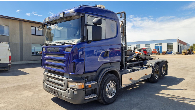 Scania R500 6X2 Manual Full steel - شاحنة ذات الخطاف: صور 1 Scania R500 6X2 Manual Full steel - شاحنة ذات الخطاف: صور 1