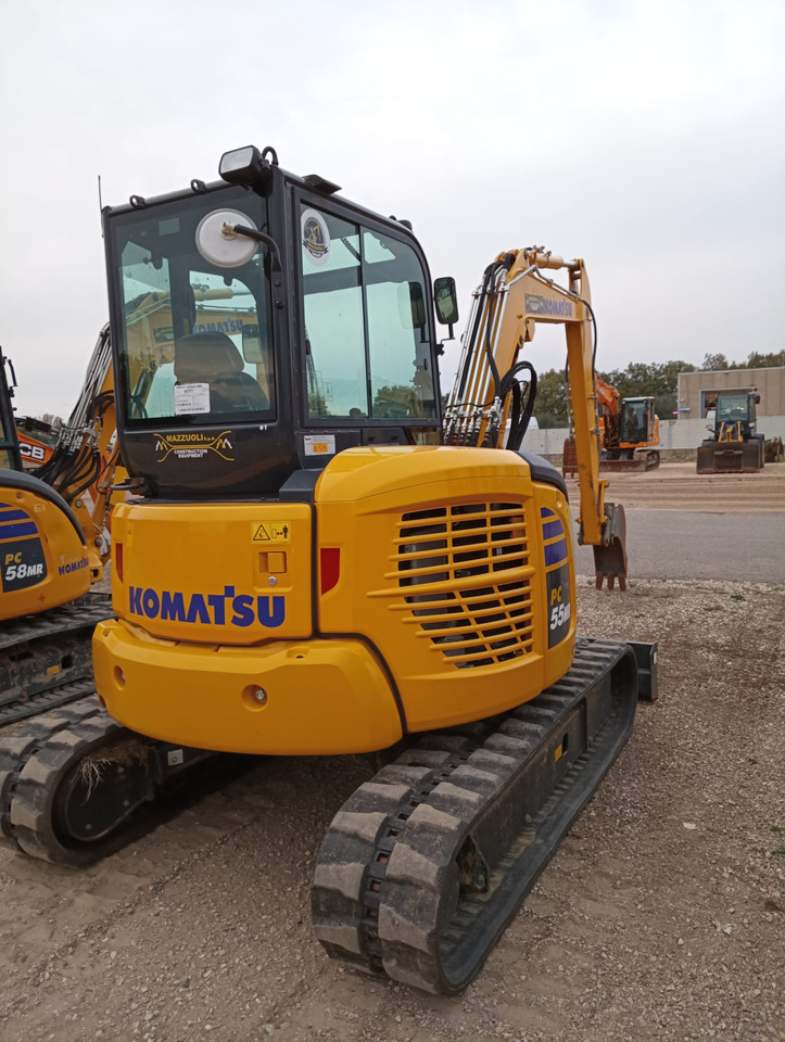 KOMATSU PC55MR-5 - حفارة مصغرة: صور 1 KOMATSU PC55MR-5 - حفارة مصغرة: صور 1