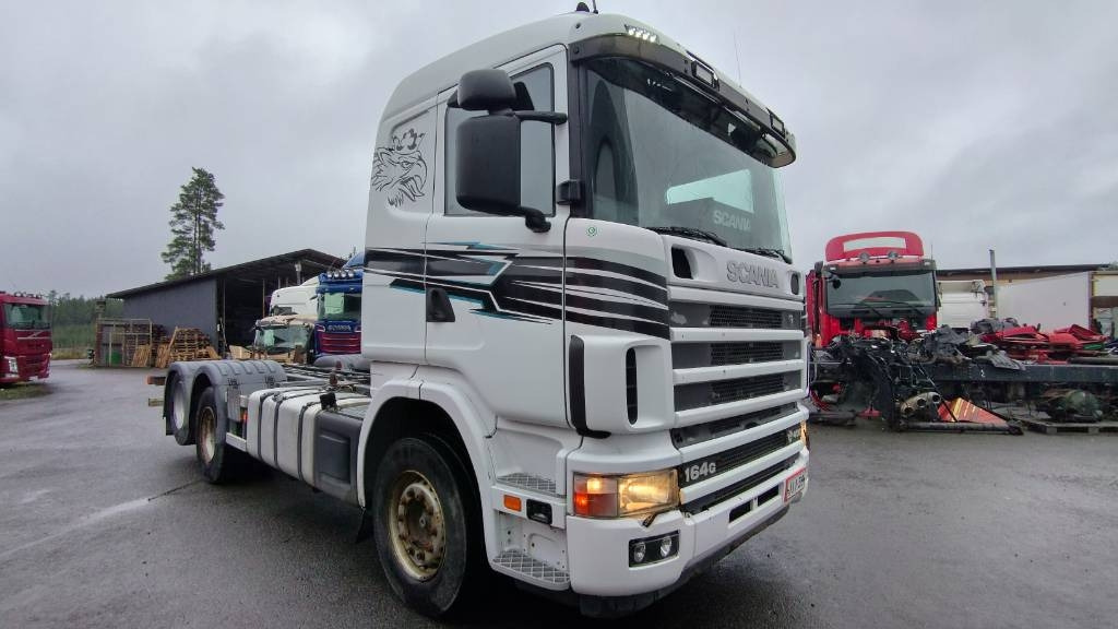 Scania R164 480 rautajouset,av4100mm , ADR. HIENO!! - الشاسيه شاحنة: صور 1 Scania R164 480 rautajouset,av4100mm , ADR. HIENO!! - الشاسيه شاحنة: صور 1