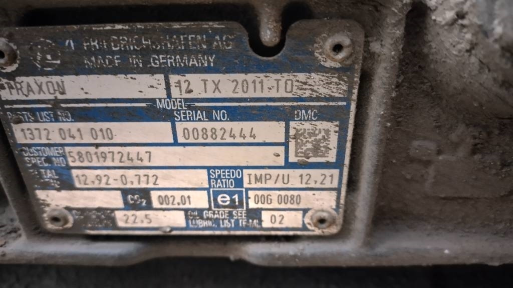 ZF Traxon 12 TX 2011 TO - علبة التروس - شاحنة: صور 5 ZF Traxon 12 TX 2011 TO - علبة التروس - شاحنة: صور 5