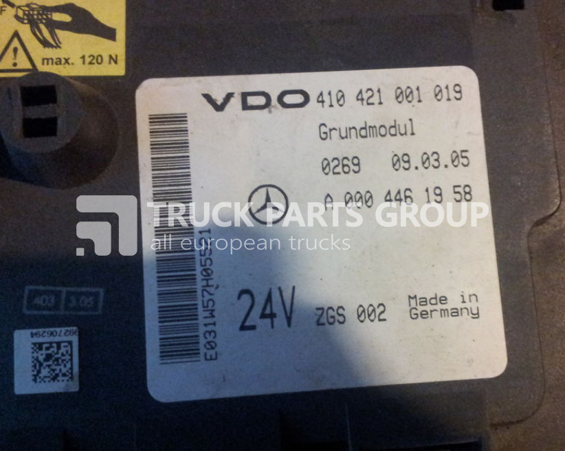 MERCEDES-BENZ Actros MP2, MP3 GM unit, Grundmodul, Fuse box, central electric fuse block - مصهر - شاحنة: صور 2 MERCEDES-BENZ Actros MP2, MP3 GM unit, Grundmodul, Fuse box, central electric fuse block - مصهر - شاحنة: صور 2