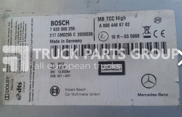 MERCEDES-BENZ Actros MP4 EURO6 car multimedia, ECTS. Radio TCC MID navigation autoradio - نظم الملاحة - شاحنة: صور 2 MERCEDES-BENZ Actros MP4 EURO6 car multimedia, ECTS. Radio TCC MID navigation autoradio - نظم الملاحة - شاحنة: صور 2