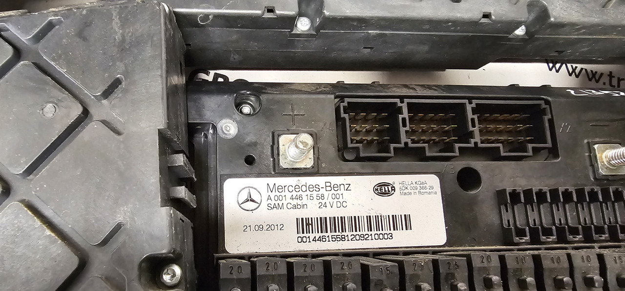Mercedes Benz Actros MP4, EURO6 Grundmodul, fuse box, relay box, SAM cabin, SAM chassis - مصهر - شاحنة: صور 4 Mercedes Benz Actros MP4, EURO6 Grundmodul, fuse box, relay box, SAM cabin, SAM chassis - مصهر - شاحنة: صور 4