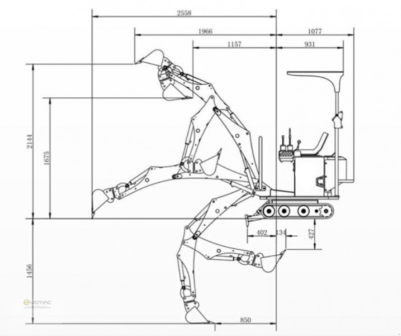 جديد حفارة مصغرة Boxer Minibagger, Microbagger, Bagger ME15, Benzinmotor: صور 7