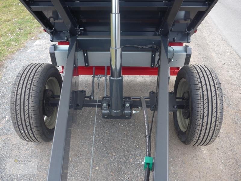 جديد قلابة مقطورة الزراعية Vemac Kipper Heckkipper Kippanhänger Anhänger 2ton 2000kg NEU: صور 10