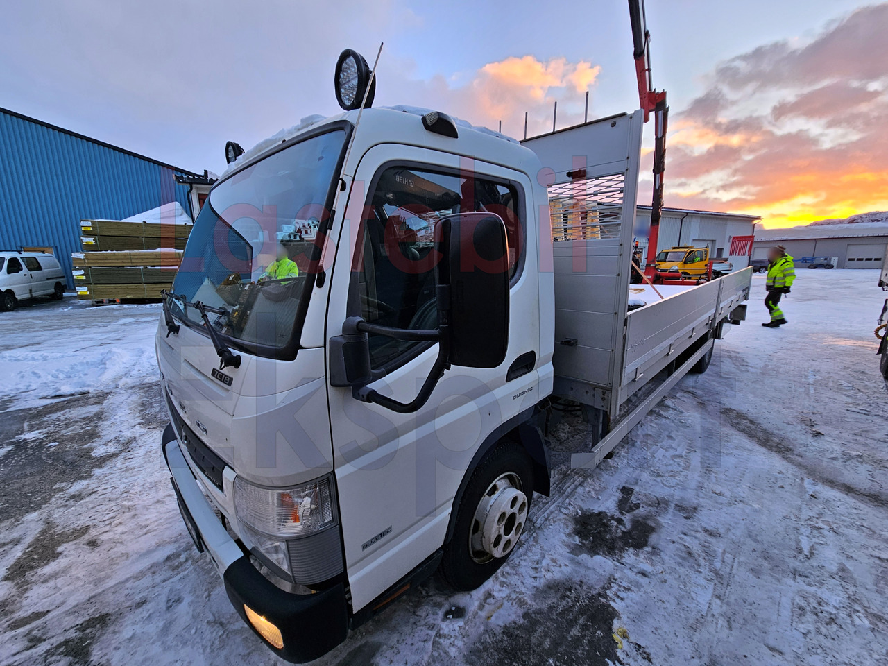 شاحنة كرين MITSUBISHI Fuso CANTER / FASSI F50 / LOW KM: صور 7