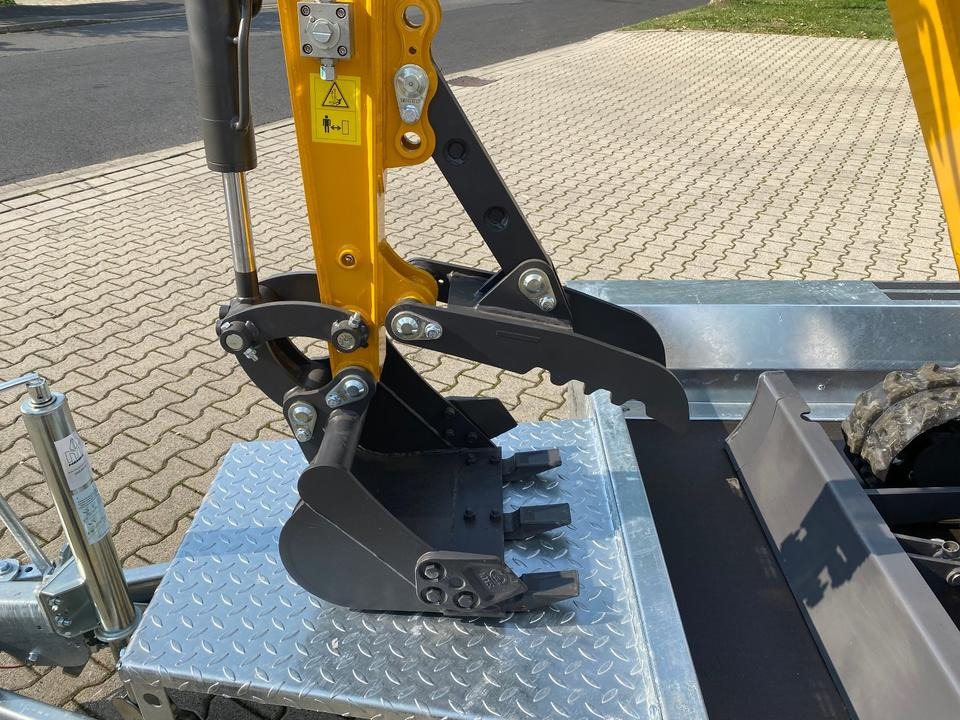 حفارة مصغرة Minibagger BK1250KJSR + Tieflader + Zubehör *INKL.19% MWST*BERGER KRAUS*VERSTELLFAHRWERK* KUBOTA*SOFORT!*: صور 10