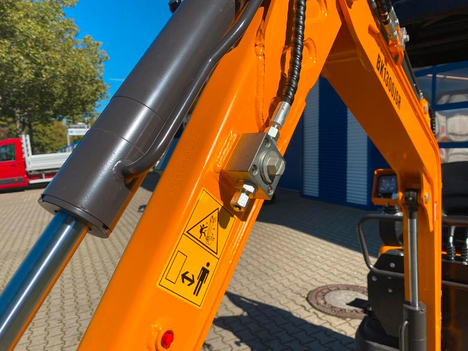 حفارة مصغرة Minibagger BK1300JSR inkl. 3 Schaufeln *INKL.19% MWST*BERGER KRAUS*KUBOTA D902 11,8KW*JOYSTICK*SCHENKWARM*SOFORT!*: صور 13