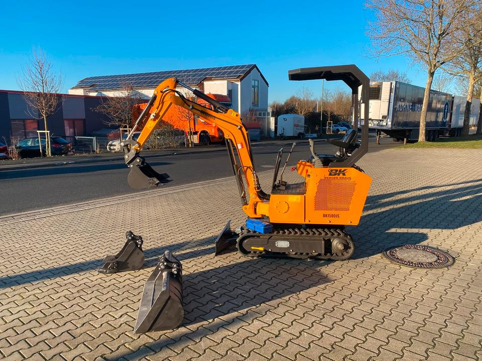 Minibagger BK1500JS *INKL.19% MWST*KUBOTA*BERGER KRAUS*JOYSTICK*SCHAUFELPAKET*SOFORT!* - حفارة مصغرة: صور 2 Minibagger BK1500JS *INKL.19% MWST*KUBOTA*BERGER KRAUS*JOYSTICK*SCHAUFELPAKET*SOFORT!* - حفارة مصغرة: صور 2