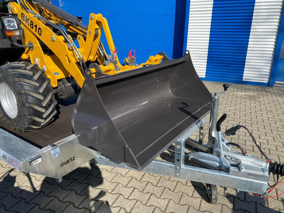 لودر مفصلي صغير Radlader/Hoflader BK810 inkl. Tieflader und großem Zubehörpaket *INKL.19% MWST*BERGER KRAUS* KUBOTA*EURO*CE*: صور 13