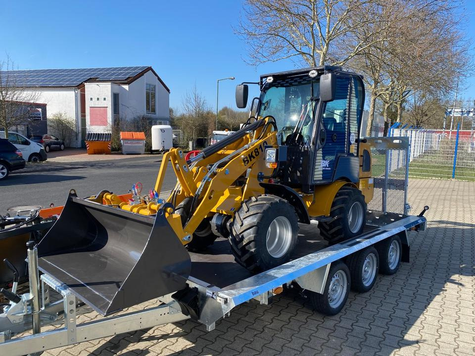 لودر مفصلي صغير Radlader/Hoflader BK810 inkl. Tieflader und großem Zubehörpaket *INKL.19% MWST*BERGER KRAUS* KUBOTA*EURO*CE*: صور 16