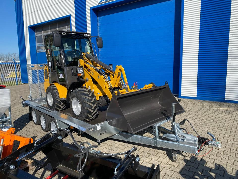 لودر مفصلي صغير Radlader/Hoflader BK810 inkl. Tieflader und großem Zubehörpaket *INKL.19% MWST*BERGER KRAUS* KUBOTA*EURO*CE*: صور 14