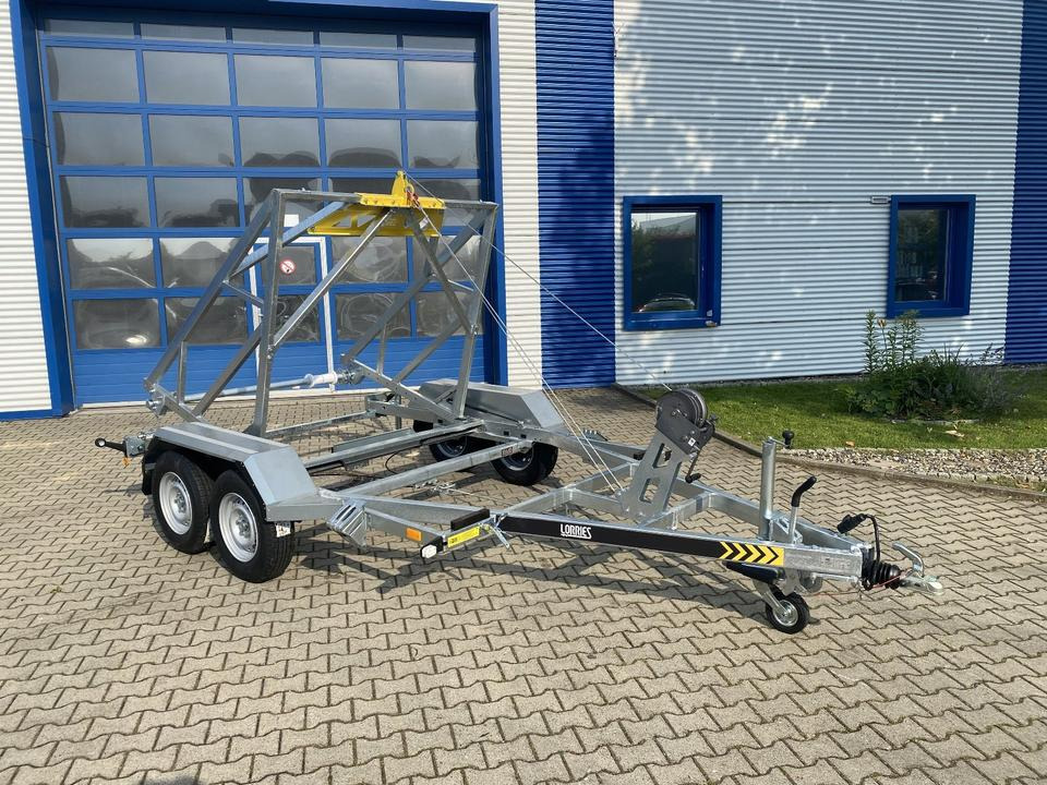 مقطورة بكرة الكابل Vermietung / Kabelanhänger 2700KG / Nutzlast 2094KG / Kabeltrommel-Anhänger / Glasfaser/ 1 Monat: صور 10 مقطورة بكرة الكابل Vermietung / Kabelanhänger 2700KG / Nutzlast 2094KG / Kabeltrommel-Anhänger / Glasfaser/ 1 Monat: صور 10