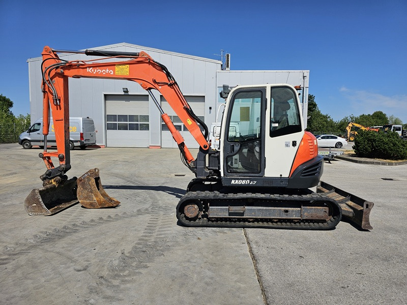 KUBOTA KX080-3 - حفارة مصغرة: صور 2 KUBOTA KX080-3 - حفارة مصغرة: صور 2