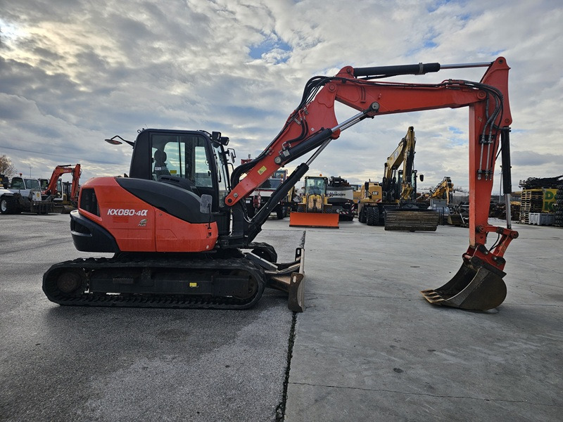 KUBOTA KX080-4a - حفارة مصغرة: صور 4 KUBOTA KX080-4a - حفارة مصغرة: صور 4