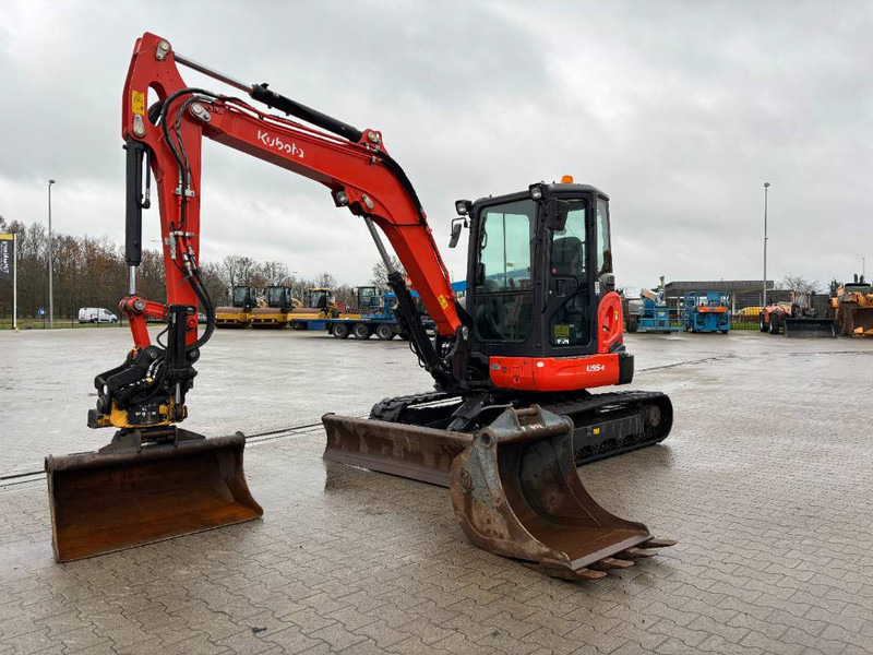 Kubota U55-4 - حفارة مصغرة: صور 1 Kubota U55-4 - حفارة مصغرة: صور 1