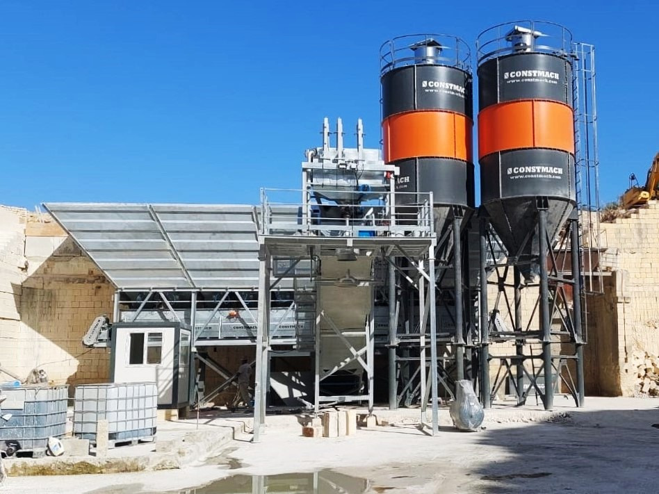 Constmach 100 m³/h Dry Type Concrete Batching Plant - مصنع خلط الخرسانة: صور 4 Constmach 100 m³/h Dry Type Concrete Batching Plant - مصنع خلط الخرسانة: صور 4