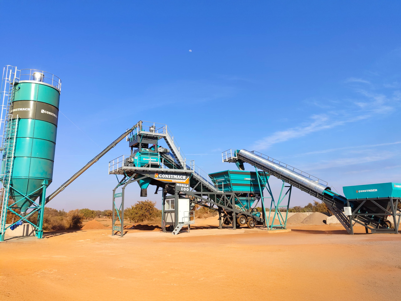 جديد مصنع خلط الخرسانة Constmach 100 m³/h Mobile Concrete Batching Plant: صور 10