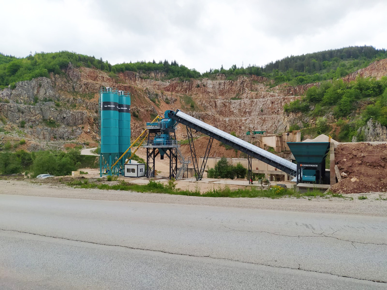 Constmach 100 m³/h Stationary Concrete Batching Plant - مصنع خلط الخرسانة: صور 3 Constmach 100 m³/h Stationary Concrete Batching Plant - مصنع خلط الخرسانة: صور 3