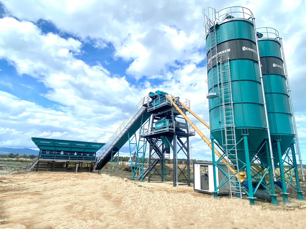 Constmach 100 m³/h Stationary Concrete Batching Plant - مصنع خلط الخرسانة: صور 4 Constmach 100 m³/h Stationary Concrete Batching Plant - مصنع خلط الخرسانة: صور 4
